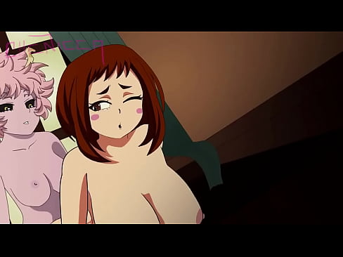 mina ashido fucks ochako futanari animation nsfw eku no esta en casa