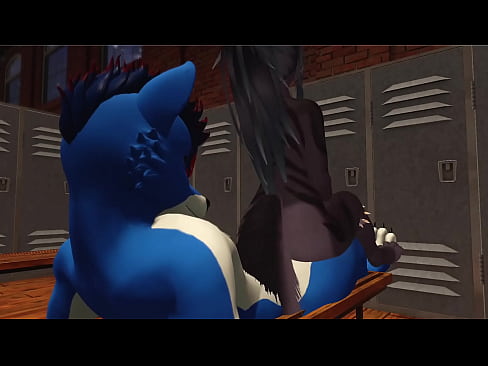 Horny Furries Having Sex In The Locker Rooms