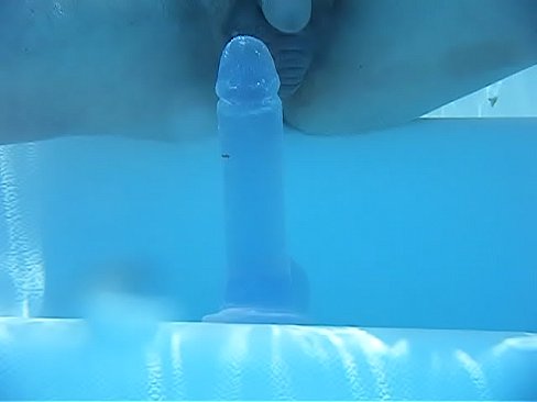 Underwater anal fuck