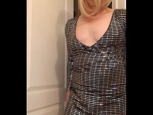 wearing sexy dress