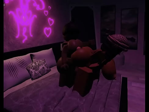 me and this gangster bitch fuck after a long night of drinking (roblox)