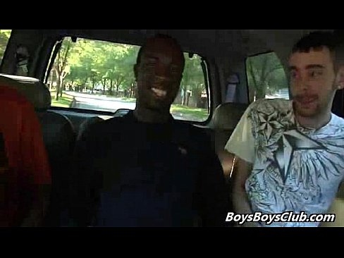 Blacks On Boys - Gay Hardcore Interracial Fuck Video 13