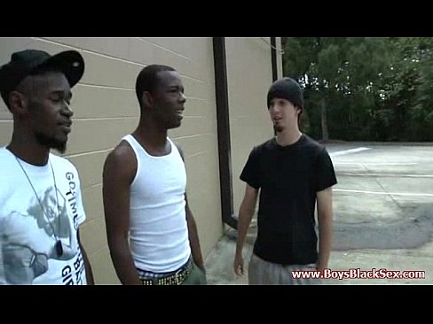 Blacks On Boys - Gay blacks fuck hard white sexy twink 01