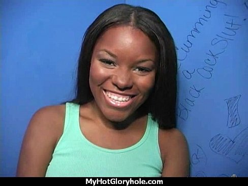 Gloryhole Secrets Ebony sucking off strangers POV 9