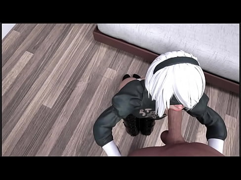 Bedroom Android Type 2B - Videogame Animated by Thunderbolt Sexy