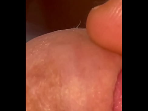 Extreme close up of my cock