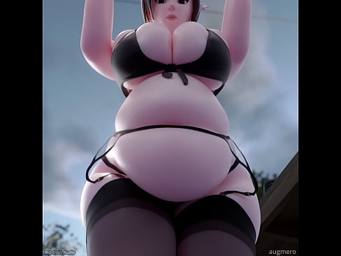 Mei Lingerie Belly Inflation