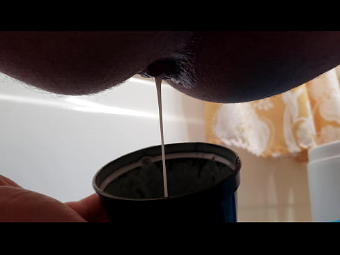 Homemade Anal Smoothie Swallowing