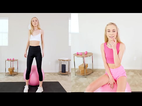 POV Audition of Skinny Teen In Yoga Pants Fucking Agent