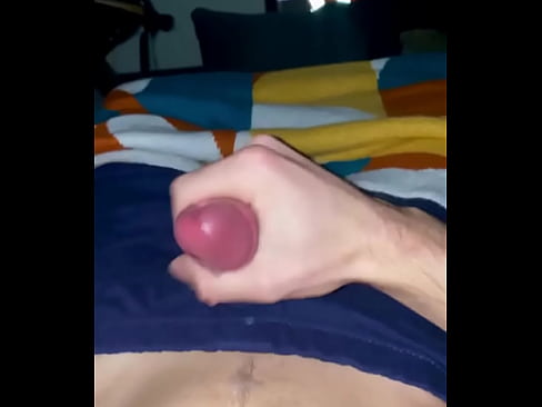 Man Having Intense Orgasm