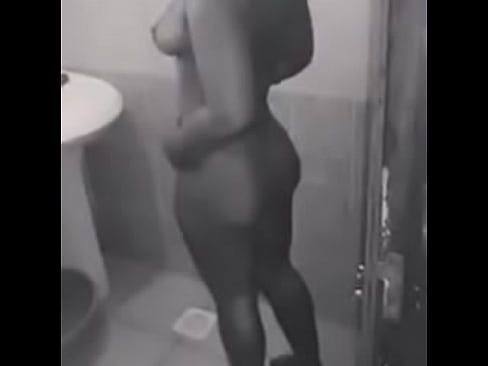 Kenyan "Socialite" Nicky Batate Taking a shower