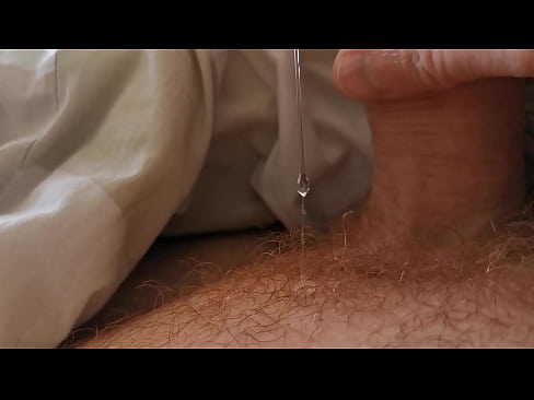 Big Ginger Uncut Cock Drips till Cum