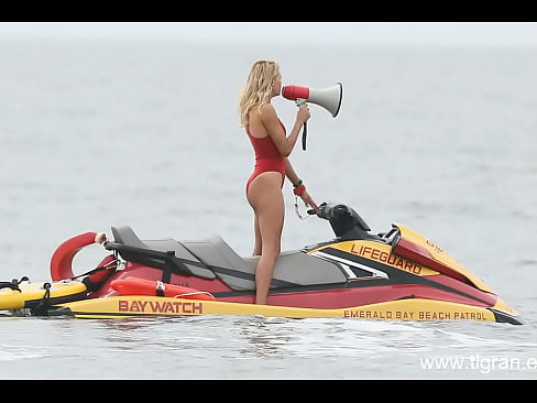 Kelly Rohrbach Swimsuit Candids on “Baywatch” Set in Georgia