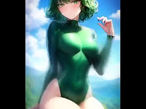 Green Hair anime OPM hentai Draw