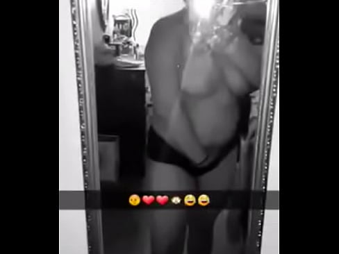 Girlfriend showing off tits in underwear