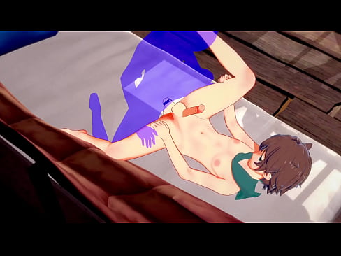 KonoSuba Yaoi - Kazuma fucked