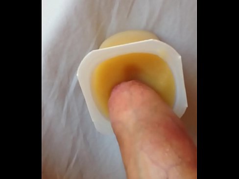 Masturbation with marmelade