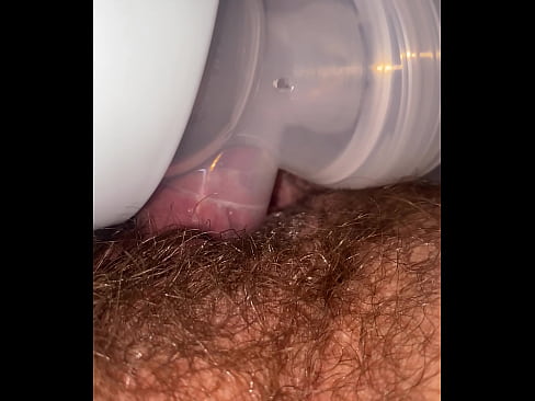 Pumping my small penis with pump