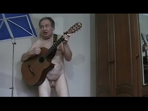Jimmy Benido performing naked