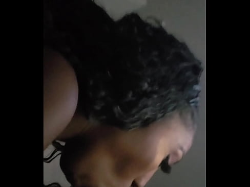 Ebony blowjob