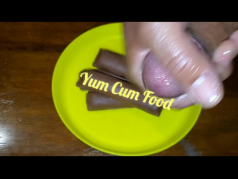 My Cum soaked Twix chocolate