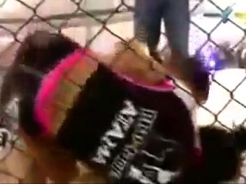INTER-GENDER MATCH #1 UFC Claudia Gadelha Woman vs Man MMA Cage Match