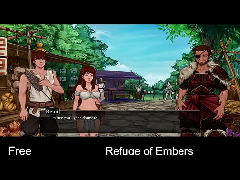 Refuge of Embers (Free Steam Game)  Visual Novel, Interactive Fiction