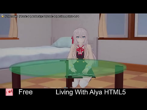 Living With Alya (free game itchio) Visual Novel, Adult, Dating Sim, Erotic