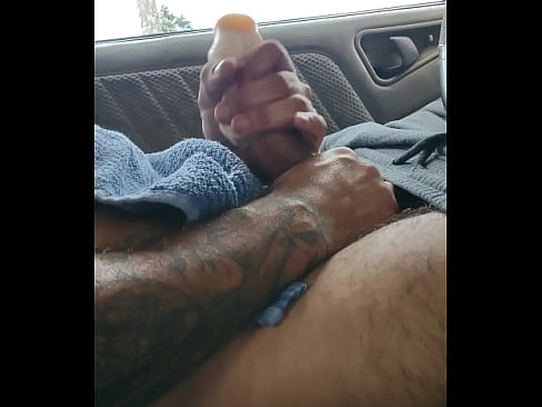 Pocket pussy in the car