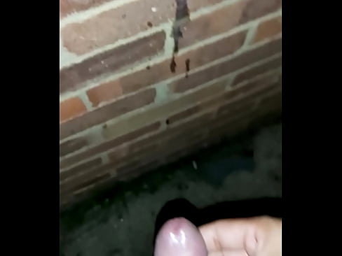 Orgasm on a wall