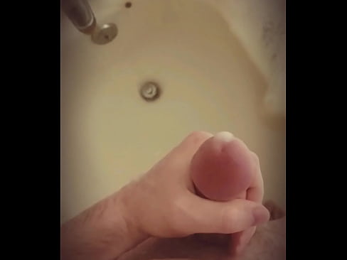 Husband jacking off and cumming