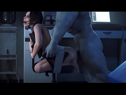 3D hardcore animation BDSM sex where monster cock fucks ass