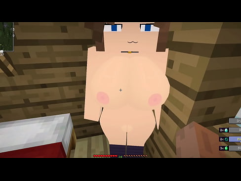 Minecraft|Sex Mod| Getting Blowjob, a Boobjob and doggy style