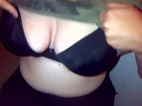 busty wife teasing me with her juggs
