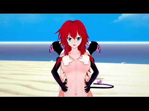 Rias Big Boobs animation 3D hentai