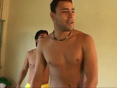 Lovely young latino studs roberto and dennys wrecking tight ass