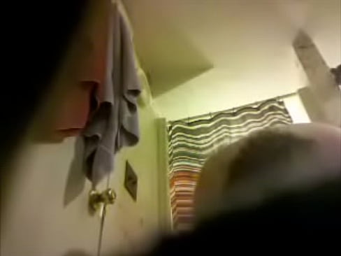 19 year old bigtited girl caught after a shower on hidden cam
