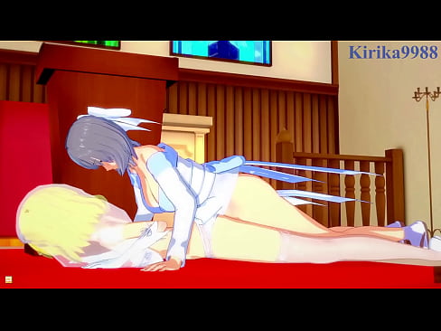 Ryona and Yumi and Haruka and Hibari intense futanari sex. - Senran Kagura Hentai