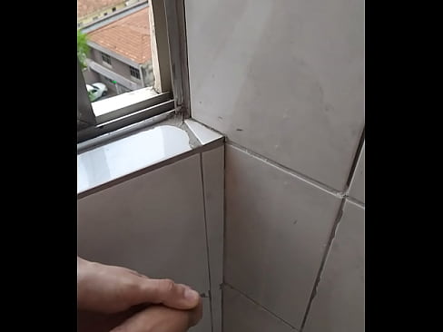 Big window cumshot (week without cum)