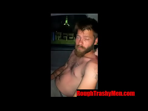 Rugged straight Homeless dude sucking cock for cash