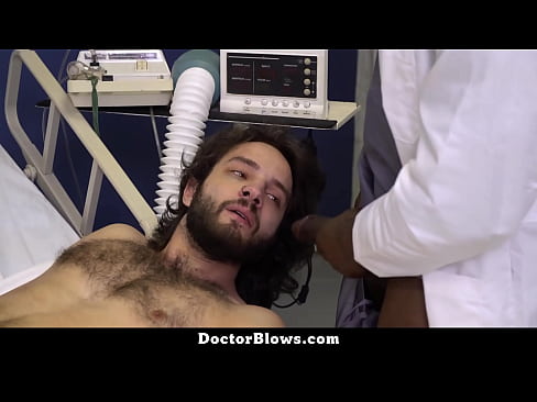 Sexy Twink Sucking the Doctor's Cock as A Part of His Treatment - Doctorblows