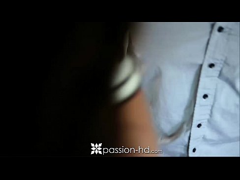 Passion-HD Two teens share one guy's cock and cum