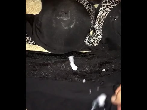 Cumming on my wife underwear