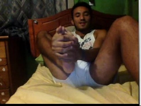 Young turk guy feet webcam