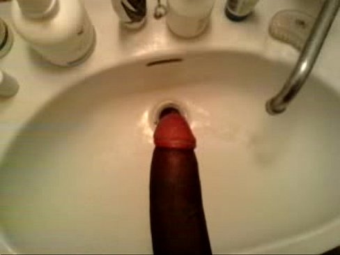 cum  jizz in the sink