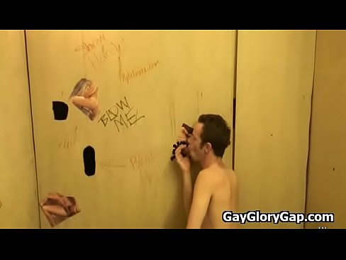 Gay interracial gloryhole and hardcore cock sucking 22