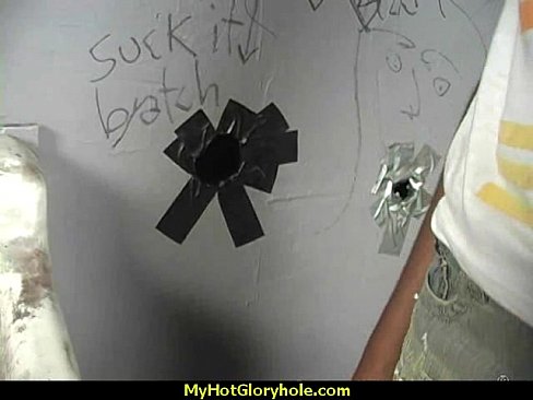 Natural cute black teen tries out gloryhole 30