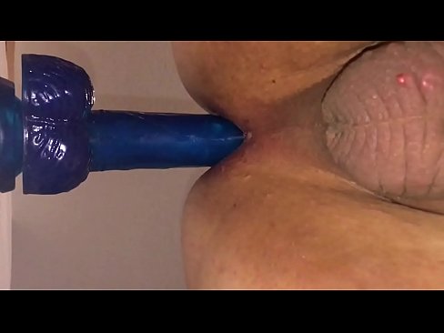 Huge dildo destroys my ass-Visit us on xxgaycams.com