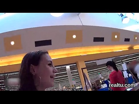 Stellar czech teen is seduced in the mall and reamed in pov