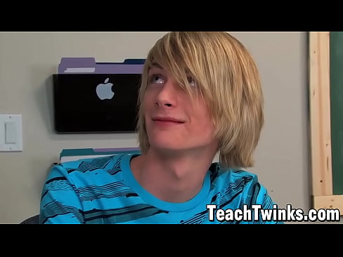 Blond emo twink plows his gay schoolmate